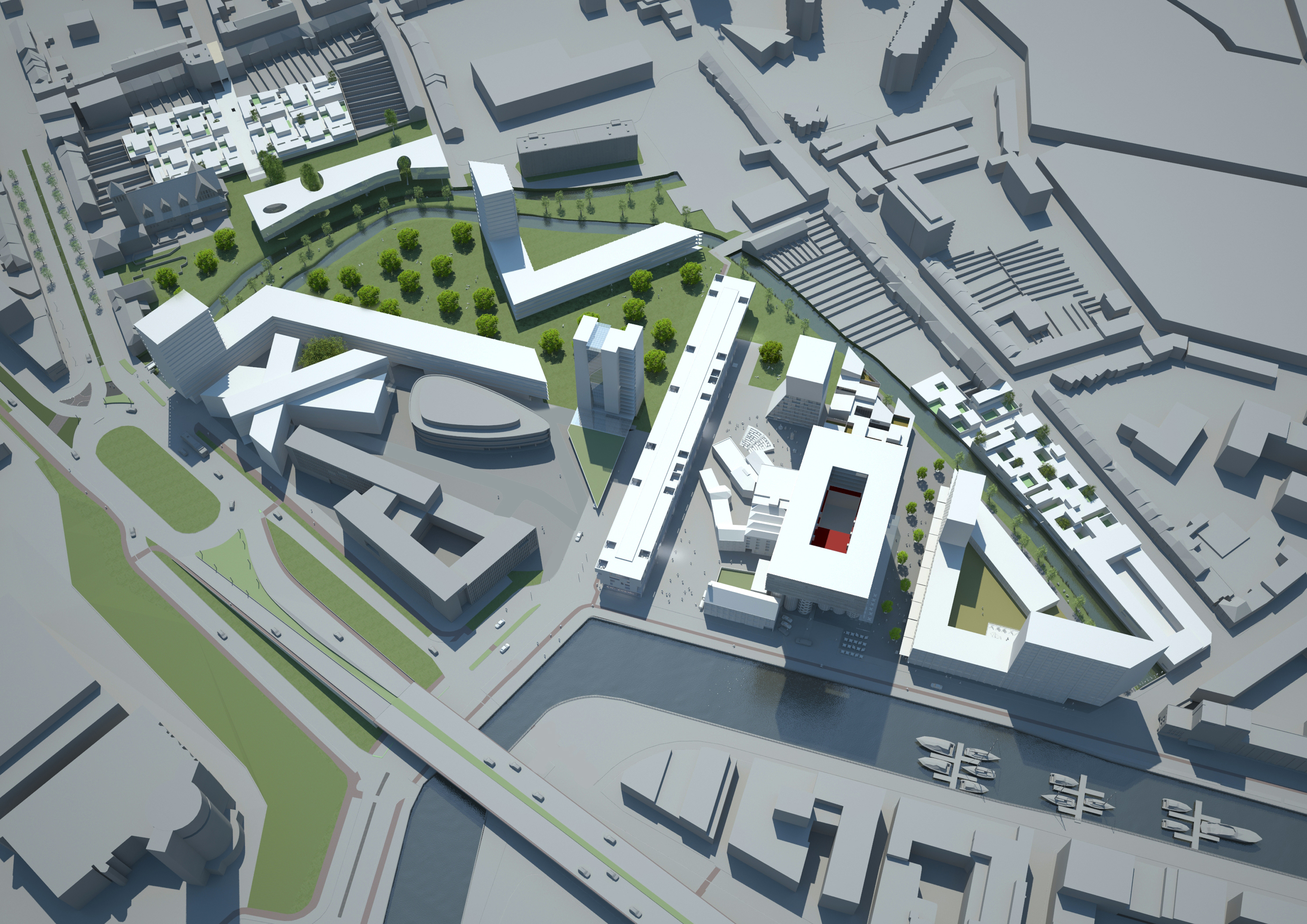 Energy-hub for residential and commercial districts and transport Energy-hub for residential and commercial districts and transport